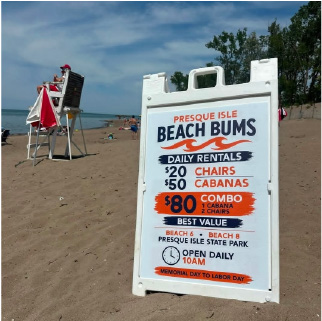 Rentals at Presque Isle Erie PA